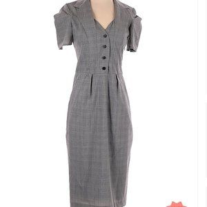 Reiss tailored collared dress